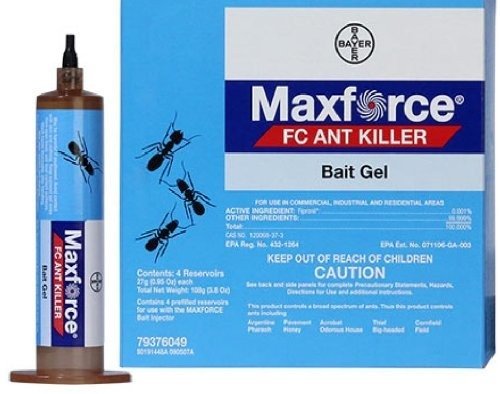 • 1 JERINGA TUBO MATAR ELIMINAR HORMIGAS ORIGINAL BAYER GEL 27 GRAMOS MAXFORCE FC ANT ENVIO DESDE ESPAÑA. BAR, RESTAURANTE, HOTEL, COMERCIO, TIENDA, ALMACÉN, FABRICA, JARDIN.