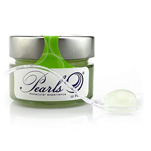 12 Pearls Mojito - Esferificaciones Premium listas para consumir (12 unidades). La vanguardia de la Gastronomía Gourmet en su mesa, la Coctelería Molecular. Productos Gourmet 2.0.