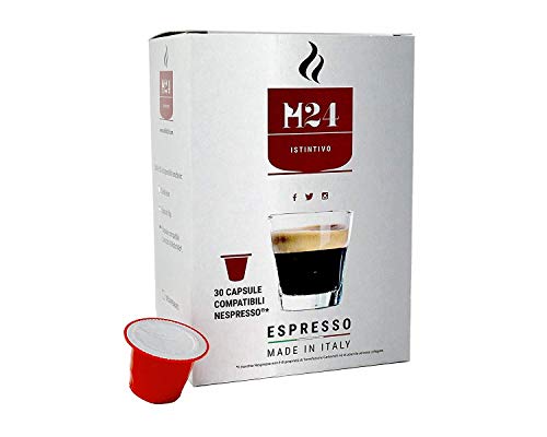 120 Cápsulas de Café Compatibles con Máquinas Nespresso - Caffè H24 - espresso napolitano (120)