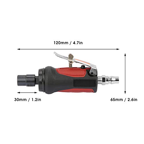 1/4 1/8 Mini amoladora de ángulo de aire con llave y troqueladora neumática de alta velocidad 25000 rpm