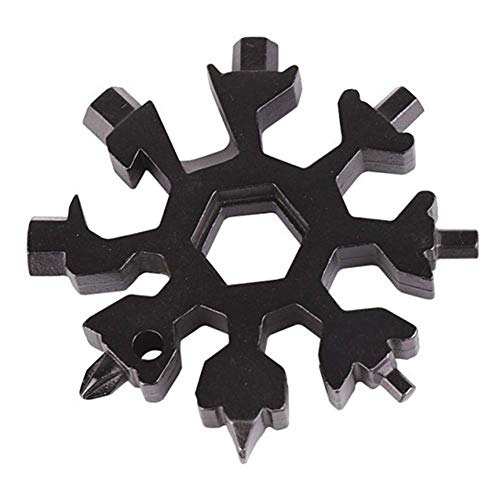 17planet 19-in-1 destornillador multifunción copo de nieve, wrench Tool herramienta multifunción EDC Multifuncional con Caja de regalo