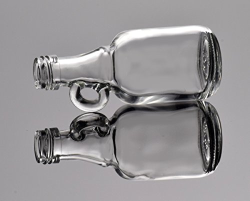 '20 Mini Botellas de cristal vacías"Asa 40 ml botella biberón con cristal Discount de recetas folleto incl. Rosca, vacías Botellas Pequeñas botellas licor botellas vinagre botellas botellas de aceite