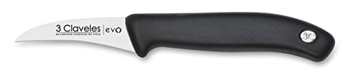 3Claveles Evo - Cuchillo mondador, 6 cm, 2,5 pulgadas