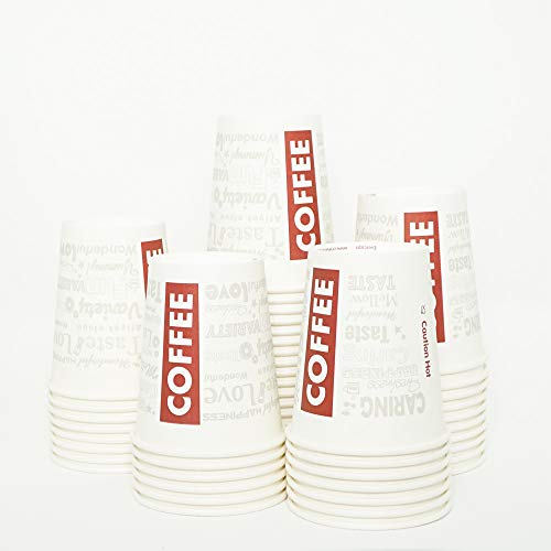 400 unidades. Coffee to go - Vasos de café reciclables 180 ml, resistentes al calor. 400 unidades. Café para llevar. Fabricado con material 100% reciclable. Vasos para bebidas calientes y frías.