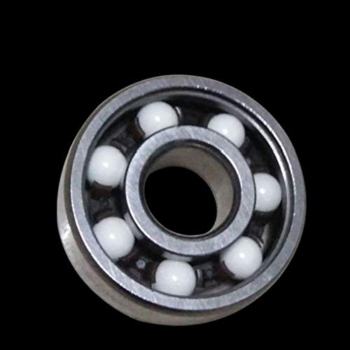 608RS alta dureza Patines de cerámica bola de acero en línea del patín de rodillos Cuchillas rodamientos de alta velocidad de deriva Plate