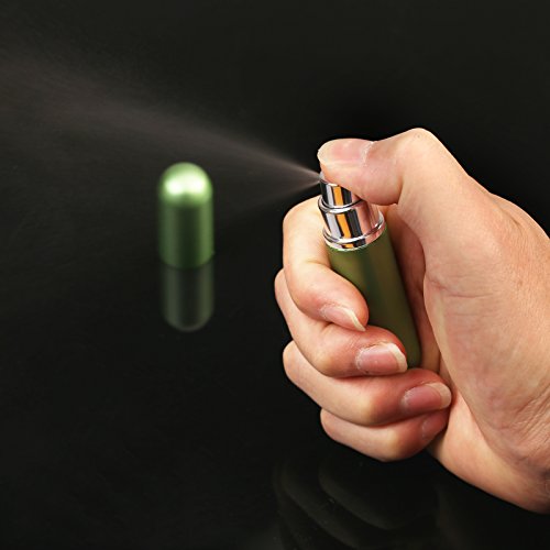 6ml y 6pcs atomizador de perfume de KAKOO botella vacío pulverizador del perfume de atomizadores bomba recargable dosificador de perfume spray frasco  para viaje en bolso