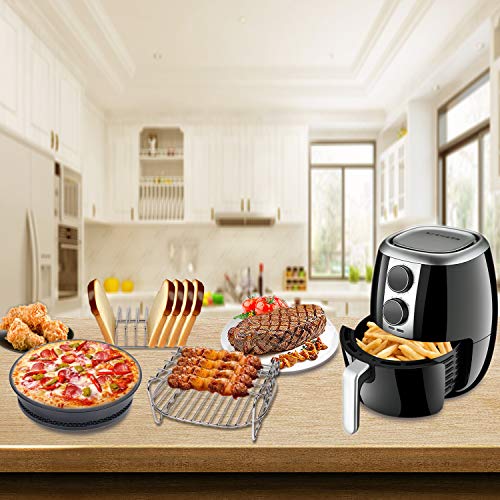 8 Inch Accesorios Para Freidoras De Aire10 Piezas,Para Gowise Phillips Cozyna Airfryer XL 3.8QT-5.8QT,Regalo Extra 4 PCS BBQ Pin