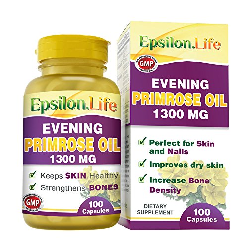 Aceite de Onagra 1300mg de Epsilon (100 Capsulas)