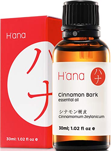 Aceite esencial de corteza de canela, huele a los pasteles de manzana recién horneados (30 ml), de grado terapéutico, 100 % puro