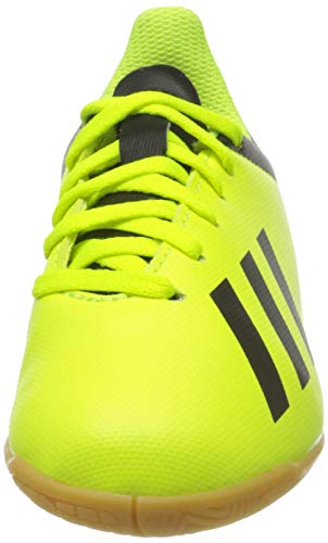 adidas X Tango 18.4 in J, Zapatillas de fútbol Sala Unisex niño, Multicolor (Amasol/Negbás/Amasol 000), 37 1/3 EU