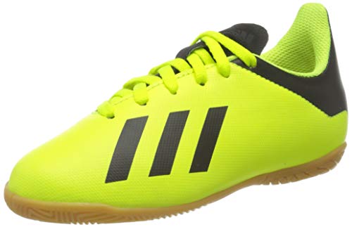 adidas X Tango 18.4 in J, Zapatillas de fútbol Sala Unisex niño, Multicolor (Amasol/Negbás/Amasol 000), 37 1/3 EU