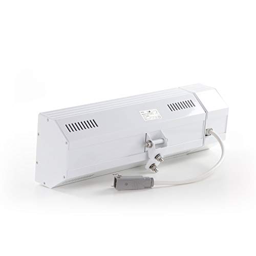AEG 229955 IR Premium Plus 2024 - Estufa por infrarrojos de onda corta (2000 W, 230 V, IP 24), color blanco