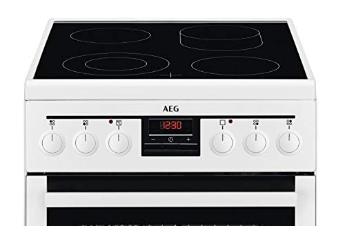 AEG 47995VD-WN - Cocina (Cocina independiente, Blanco, Giratorio, Electrónico, Eléctrico, 57 L)