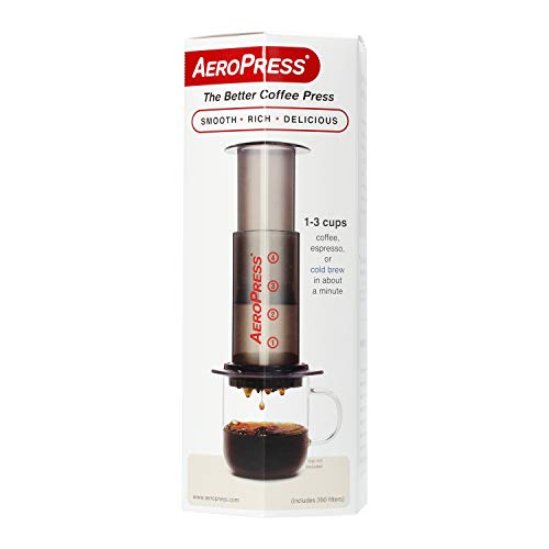 Aerobie AeroPress. Cafetera A80 Negra, Centimeters