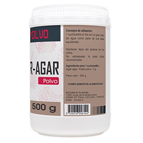 Agar Agar en polvo 500g -123GELULES