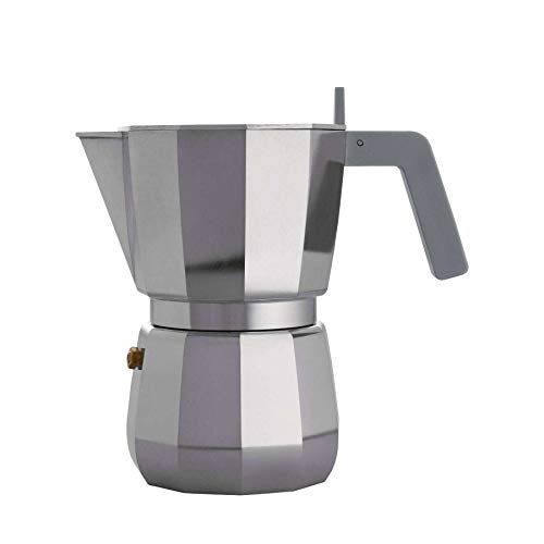 Alessi DC06/6 Cafetera expreso, aluminio