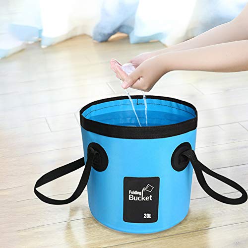 allgemein Cubo Plegable 20L Portátil Ahorra Espacio Recipiente de Almacenamiento de Agua Fregadero de Pesca de Acampar