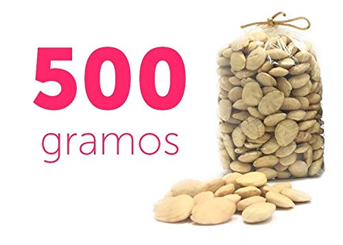 Almendras Marcona crudas Peladas 500g - Sin Piel - La mejor para repostería y hacer turrón (500)