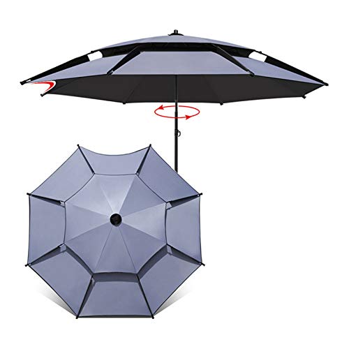 Aly Sombrilla para Patio al Aire Libre Sombrilla de Playa,Paraguas portátil y a Prueba de Viento 180/200/213 cm Resistencia al 100% de la luz Solar dañina, con Bolsa de Transporte