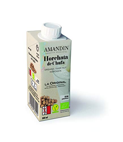 Amandín Horchata Ecológica de Chufa - Pack de 24 x 200ml (440002)