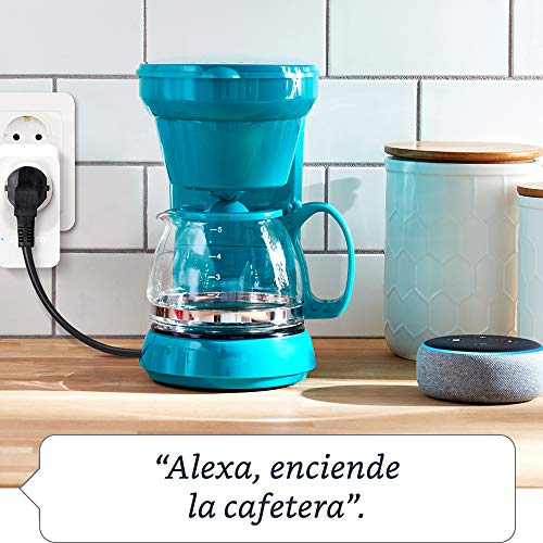 Amazon Smart Plug (enchufe inteligente wifi), compatible con Alexa, Dispositivo Certificado para personas