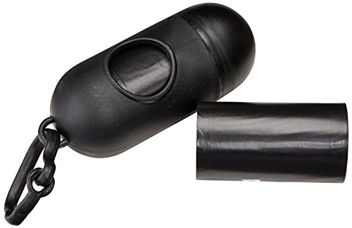 AmazonBasics - Bolsas para excrementos de perro con dispensador y clip para correa (300 bolsas)