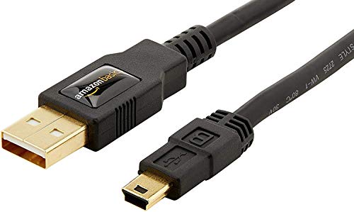 AmazonBasics - Cable USB 2.0 de tipo A a tipo B mini (0,9 m)