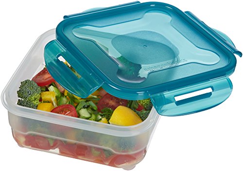 AmazonBasics: Juego de almacenamiento de comida de 3 unidades, 3 x 0,80 L