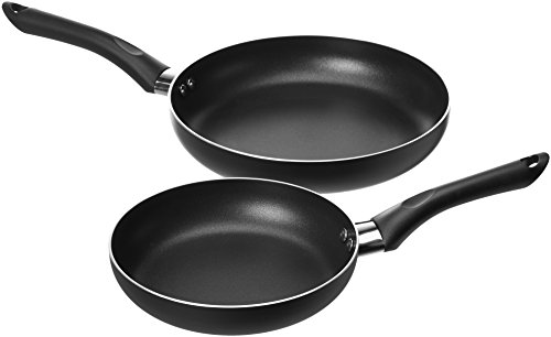 AmazonBasics - Juego de utensilios de cocina antiadherentes, 15 piezas