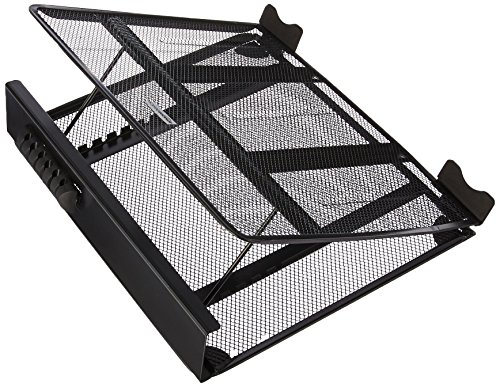 AmazonBasics - Soporte ajustable ventilado para portátil