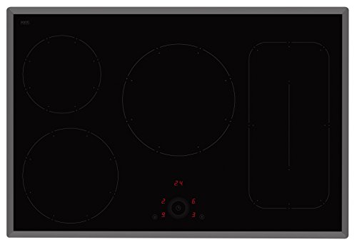 Amica KMI 13313 F - Placa de cocina eléctrica de inducción (77 cm, 5 zonas de inducción rápidas, ahorro de energía y seguro), color negro