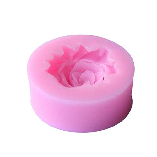 AMOYER Molde de Silicona 3D Flor de Rose la Pasta de azúcar del Chocolate Cocina decoración del Arte del azúcar Molde de múltiples Gadgets Herramientas para Hornear