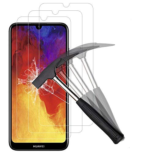 ANEWSIR Cristal Templado para Huawei Y6 2019/Huawei Y6s (2019),Protector de Pantalla Huawei Y6 2019 [9H Dureza] [Alta Definicion] - [3 Pack]