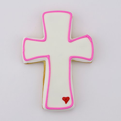 Ann Clark Cookie Cutters Cortador de galletas cruz cristiana - 11,5 cm - Acero fabricado en EE. UU.