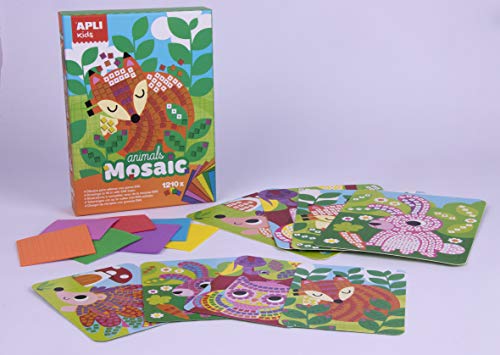 Apli Paper Ref. 14289 Mosaico Goma Eva Animales