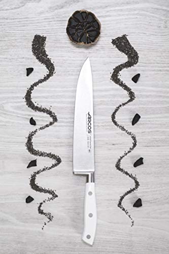 Arcos Riviera Blanc - Cuchillo de cocinero, 200 mm (estuche)