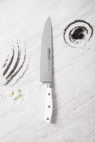 Arcos Riviera Blanc - Cuchillo de cocinero, 200 mm (estuche)