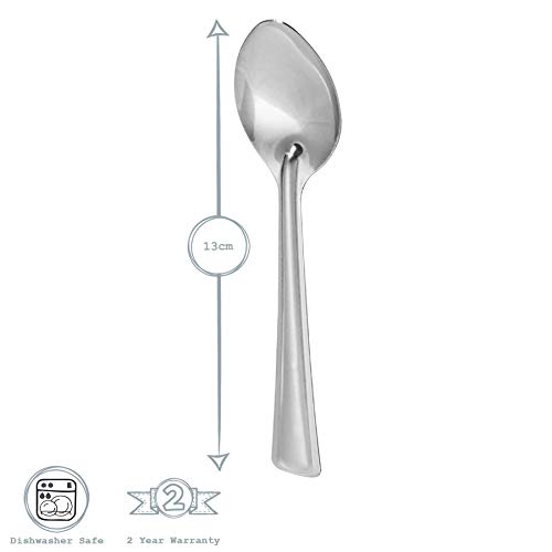 Argon Tableware Juego de cucharillas - Acero Inoxidable 18/10 - Pack de 24