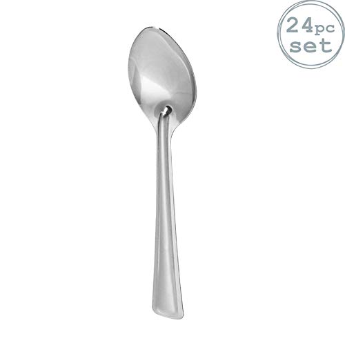 Argon Tableware Juego de cucharillas - Acero Inoxidable 18/10 - Pack de 24