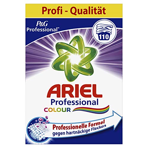 Ariel Professional Detergente en polvo para color 7,15 kg – 110 lavados