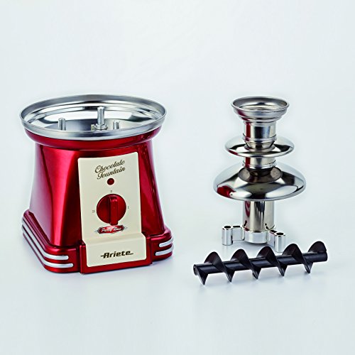 Ariete 2962 Chocolate Fountain Party Time Fuente, Rojo