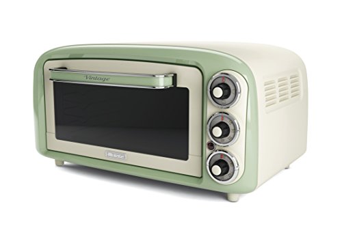 Ariete Horno 979 Verde, 1380 W, 18 litros, Acero Inoxidable, Blanco