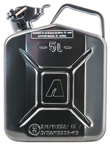 Arnold 6011-X1-2000 - Bidón para combustible (5 L), color negro