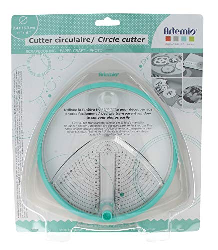 Artemio 18004061 - Cutter Circular (plástico, 26 x 4 x 30 cm), Multicolor