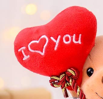 asfrata265 Oso De Peluche De Peluche con Corazón Te Amo Love Toyss Peluches Juguetes para Novia Almohada Suave Niños/Parejas/Ancianos Juguetes Muñecas