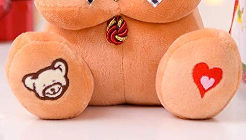 asfrata265 Oso De Peluche De Peluche con Corazón Te Amo Love Toyss Peluches Juguetes para Novia Almohada Suave Niños/Parejas/Ancianos Juguetes Muñecas