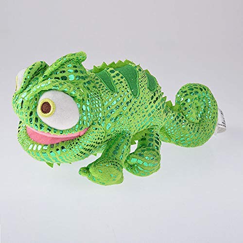 asfrata265 Peluche 20 Cm Rapunzel Enredado Cute Pet Chameleon Lizard Peluches Peluches Bebé Niños Niñas Juguetes para Niños Juguetes Almohada Blanda Niños/Parejas/Juguetes para Ancianos Muñecas