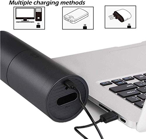 Aspiradora 2 en 1 de Doble propósito para inhalar Aspiradora y soplador Aspirador de Doble propósito Recargable, portátil, Mini aspiradora, fácil de Limpiar, Teclado, computadora, Escritorio de