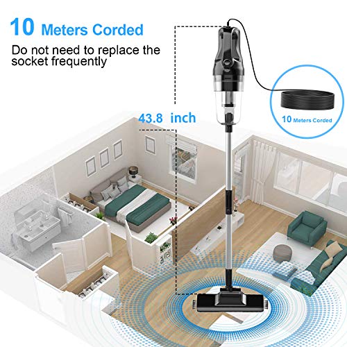 Aspiradoras de Mano con Cable Aspirador Vertical con Cable Succión 15 KPA