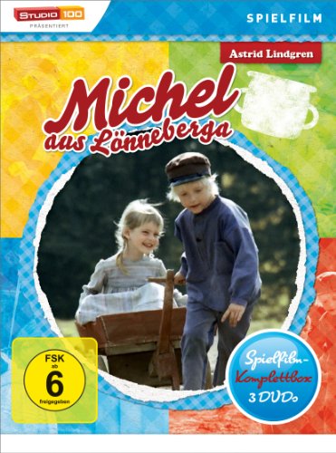Astrid Lindgren: Michel aus Lönneberga - Spielfilm-Komplettbox (Spielfilm-Edition, 3 Discs) [Alemania] [DVD]